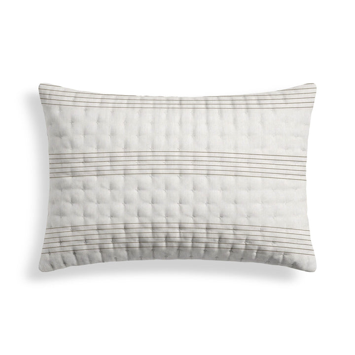 Funda de almohada acolchada estampada Abeille 50x80 cm