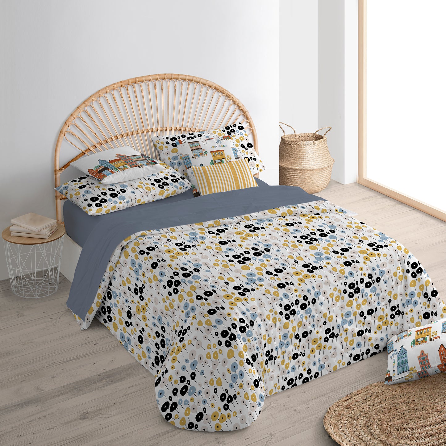 Amsterdam 100% cotton duvet set