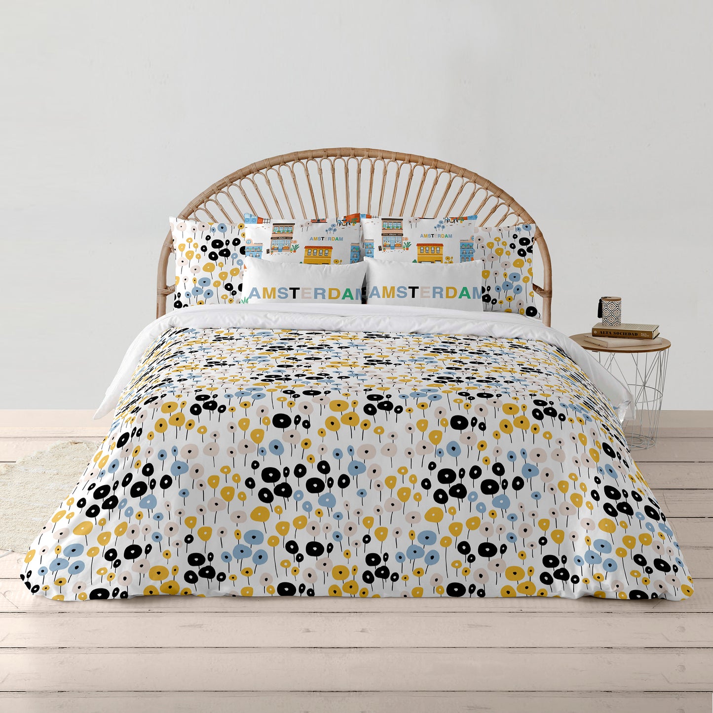 Amsterdam 100% cotton duvet set