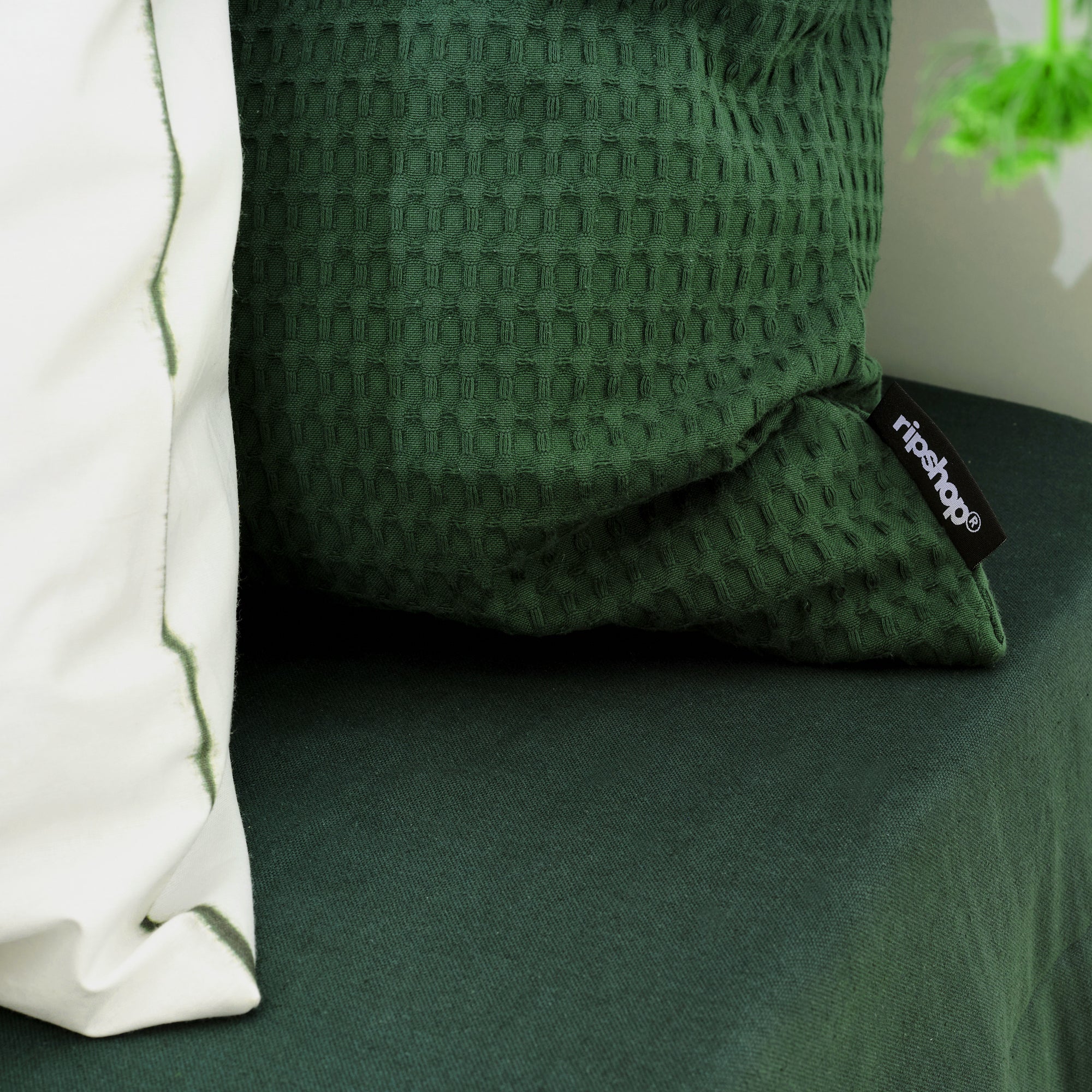 Bajera lisa Verde Oscuro 100% algodón