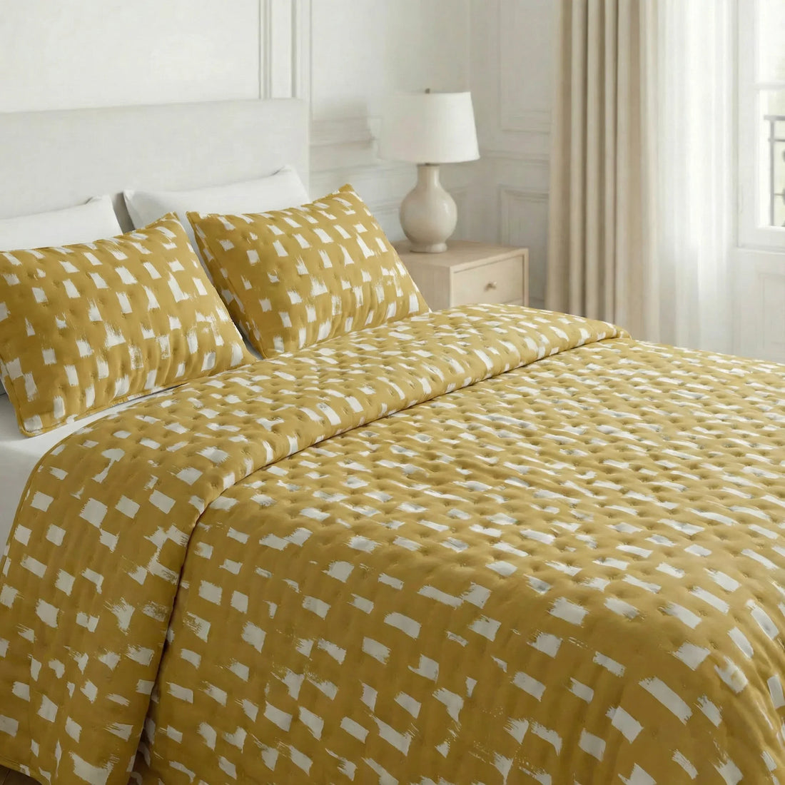 Colcha boutí estampada Artá tacto suave