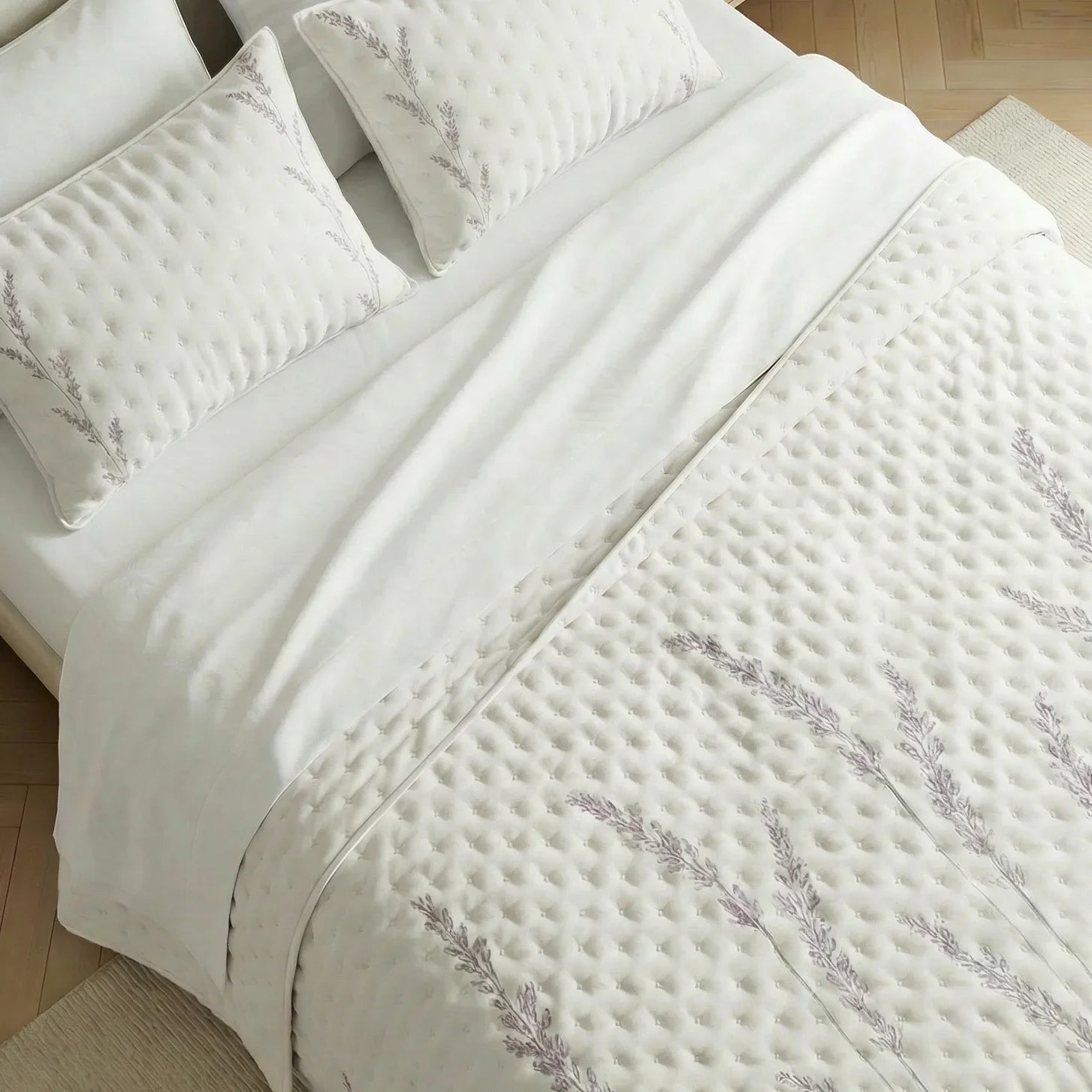 Colcha boutí estampada Bacarot tacto suave