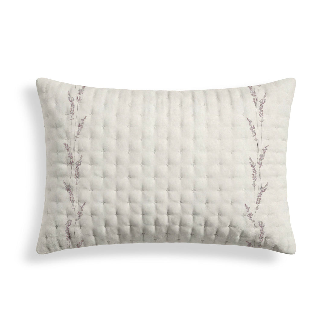 Funda de almohada acolchada estampada Bacarot 50x80 cm
