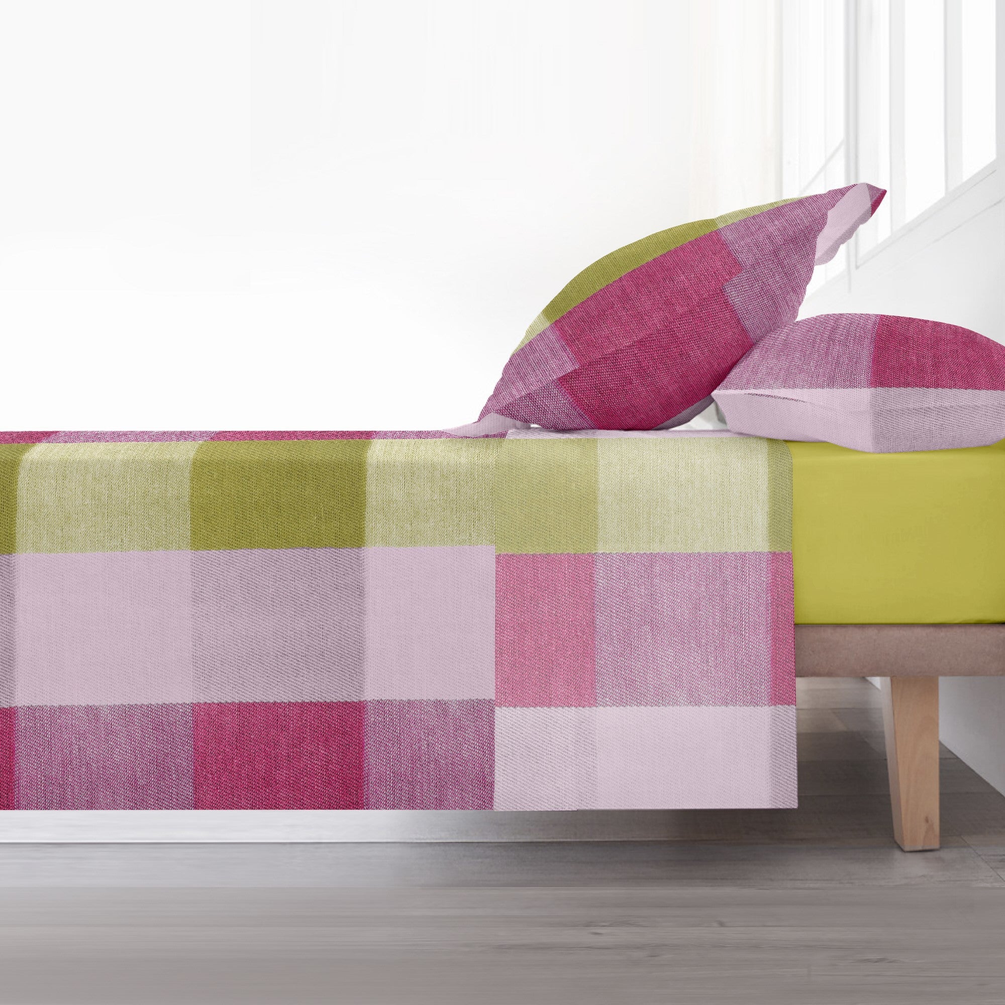 100% Cotton Bath Sheet Set Pink