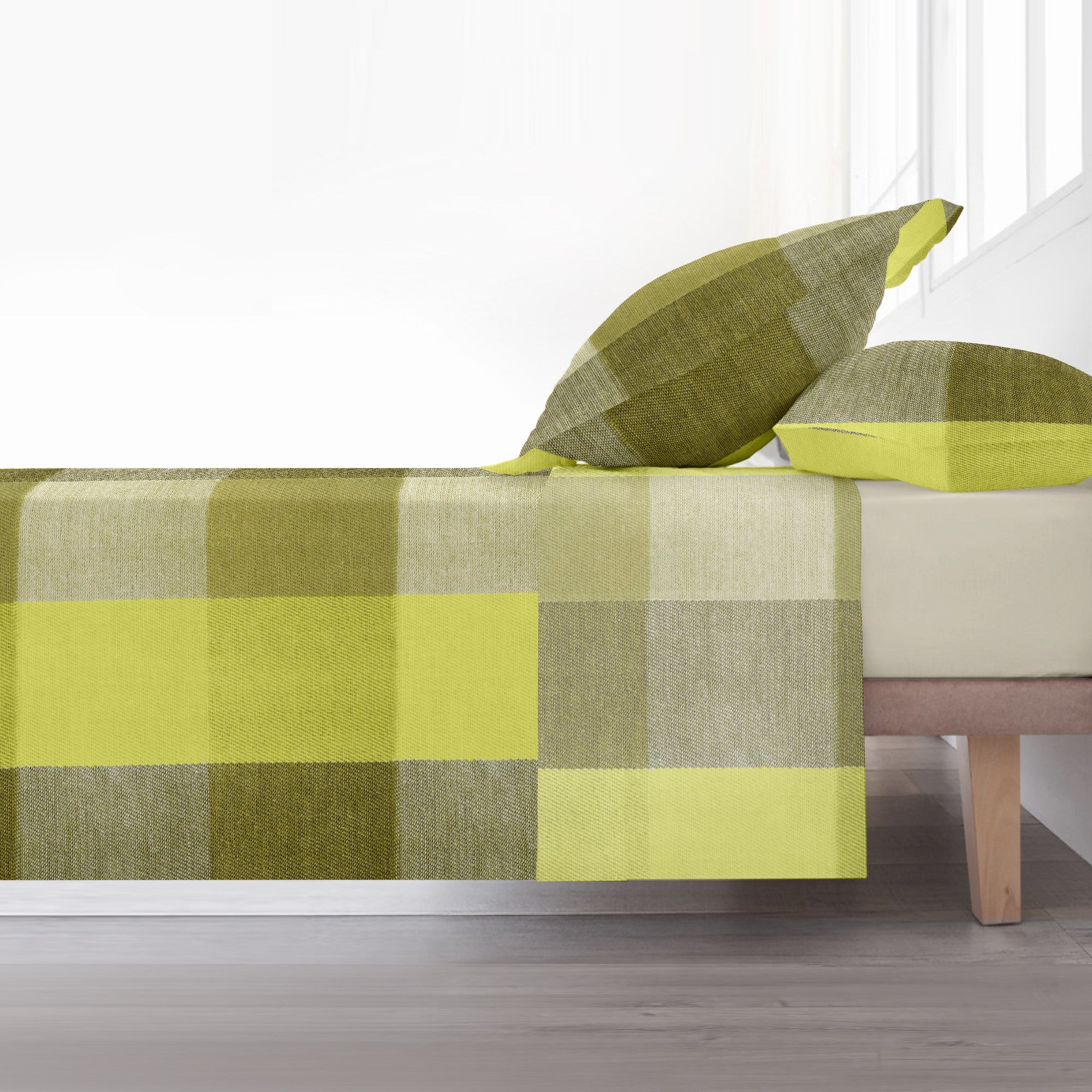 100% Cotton Sheet Set Bath Green