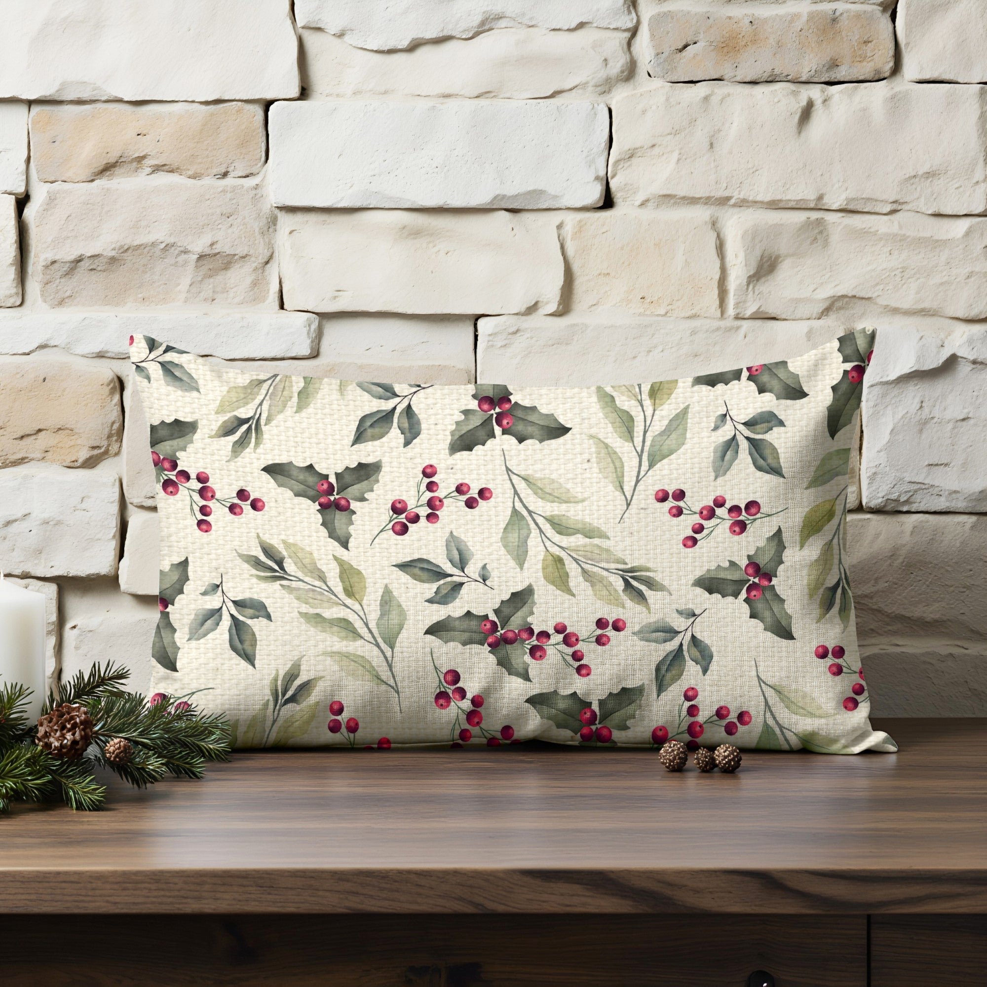 Funda de cojín 100% algodón Belum Christmas 13-102 30x50 cm