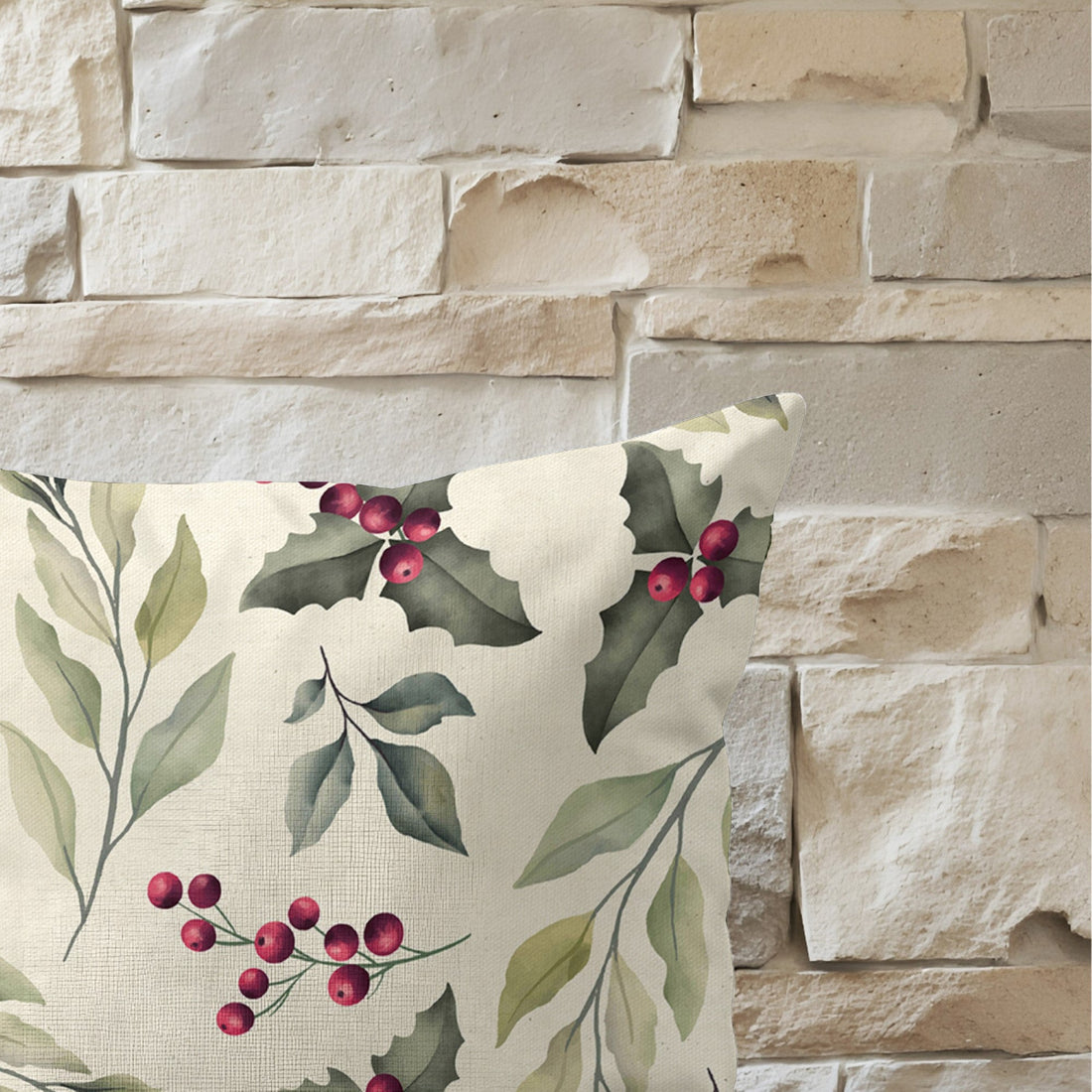 Funda de cojín 100% algodón Belum Christmas 13-102 50x50 cm