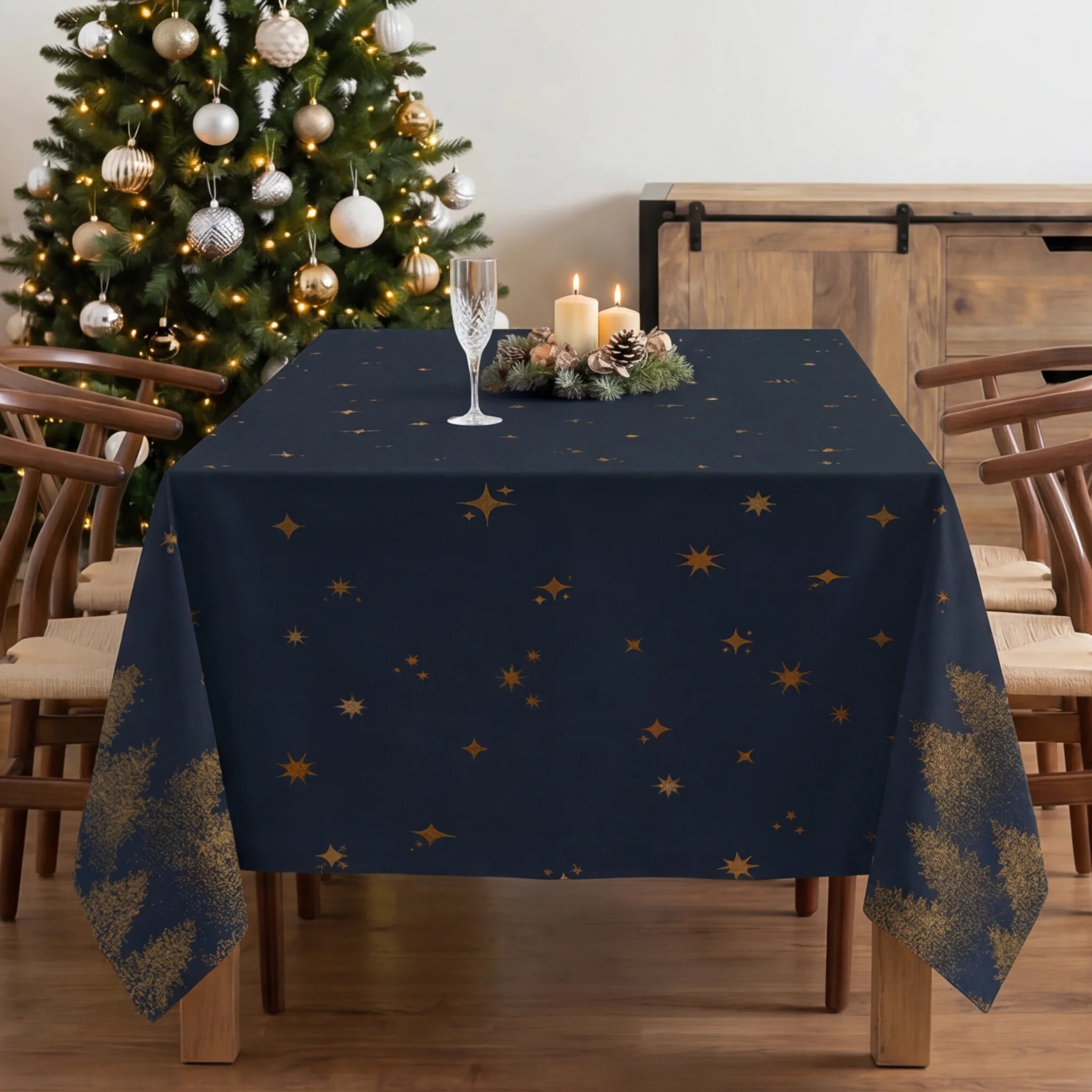 Mantel antimanchas Blue stalit sky 1225