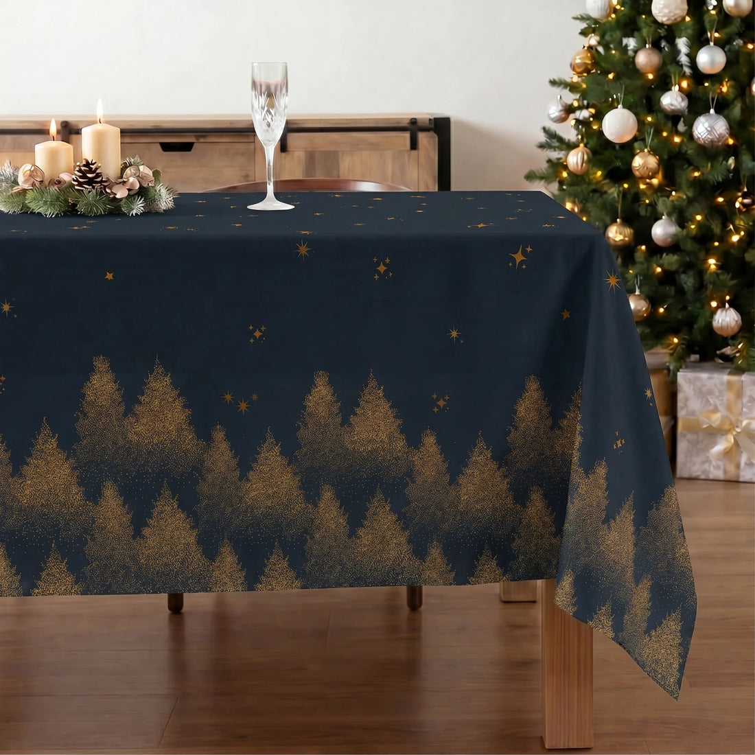 Mantel antimanchas Blue stalit sky 1225