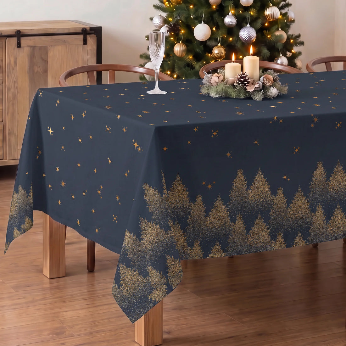 Mantel antimanchas Blue stalit sky 1225