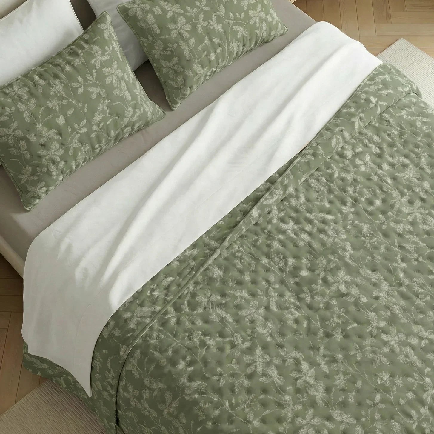Colcha boutí estampada Bolbaite tacto suave