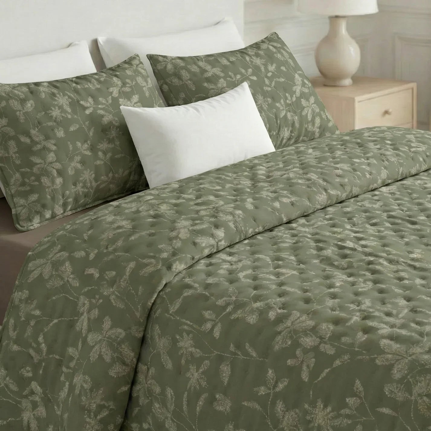 Colcha boutí estampada Bolbaite tacto suave