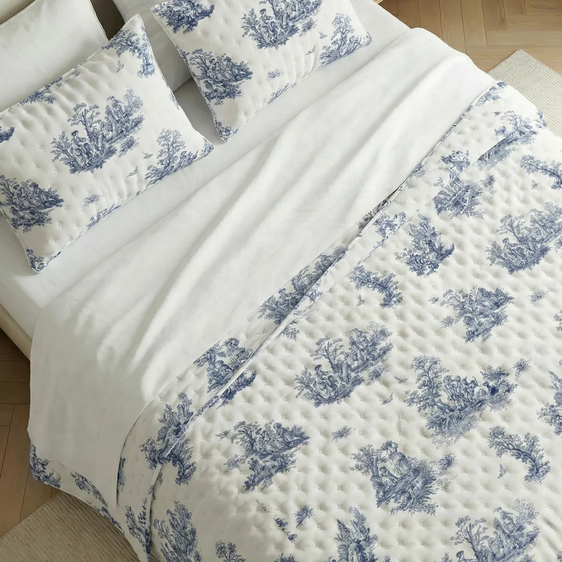 Colcha boutí estampada Burjasot tacto suave