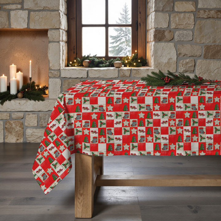 Cagació 1 stain-resistant tablecloth