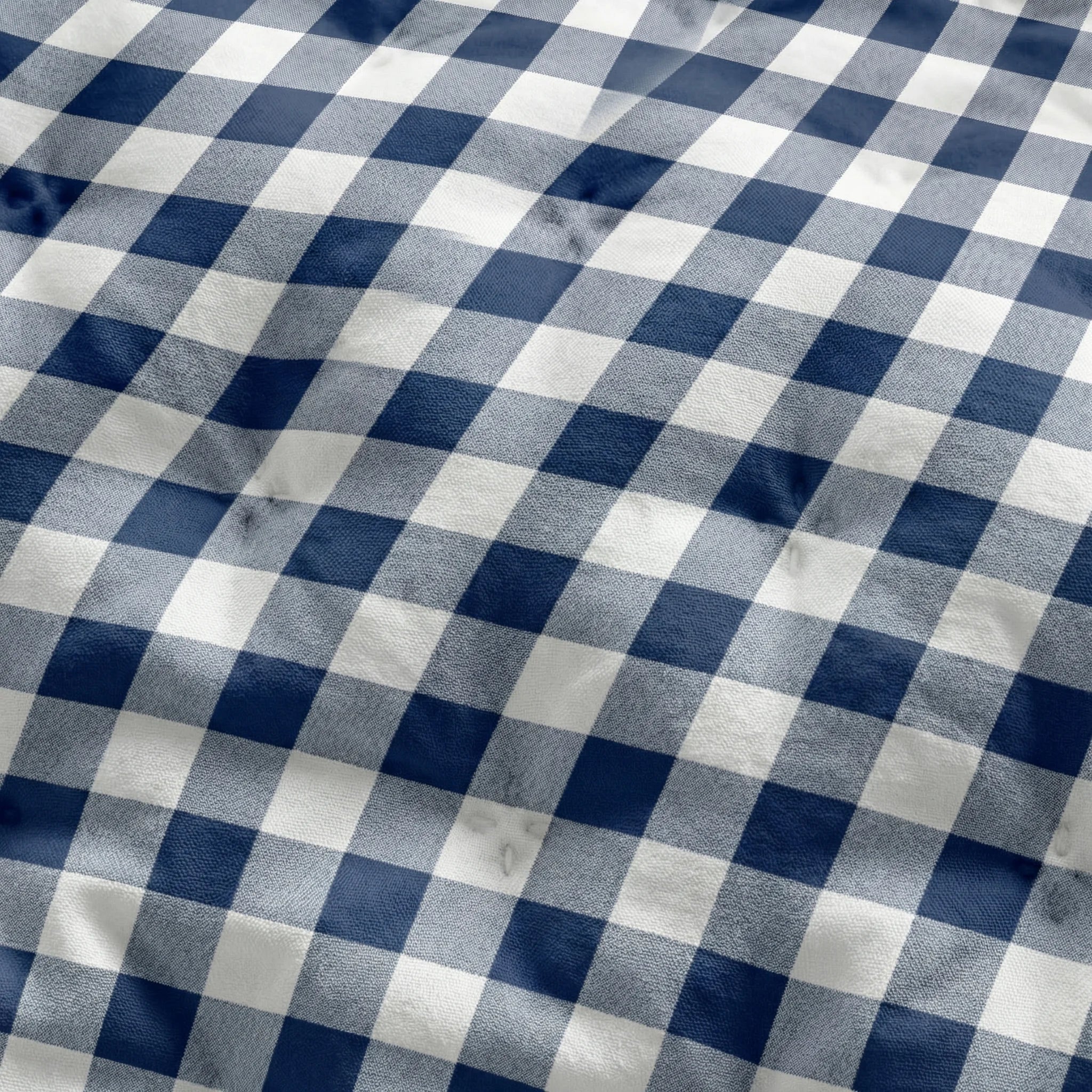 Colcha boutí estampada Calafat Marino tacto suave
