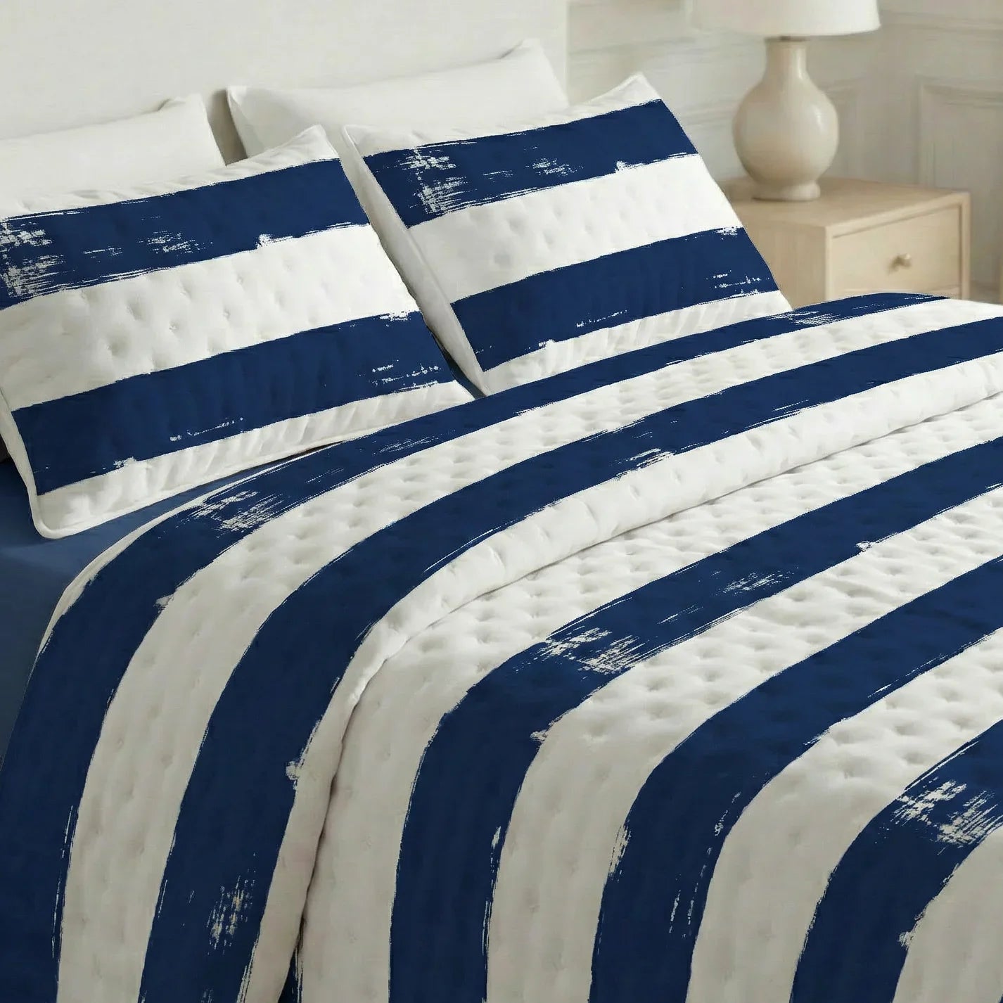 Colcha boutí estampada Cambrils tacto suave