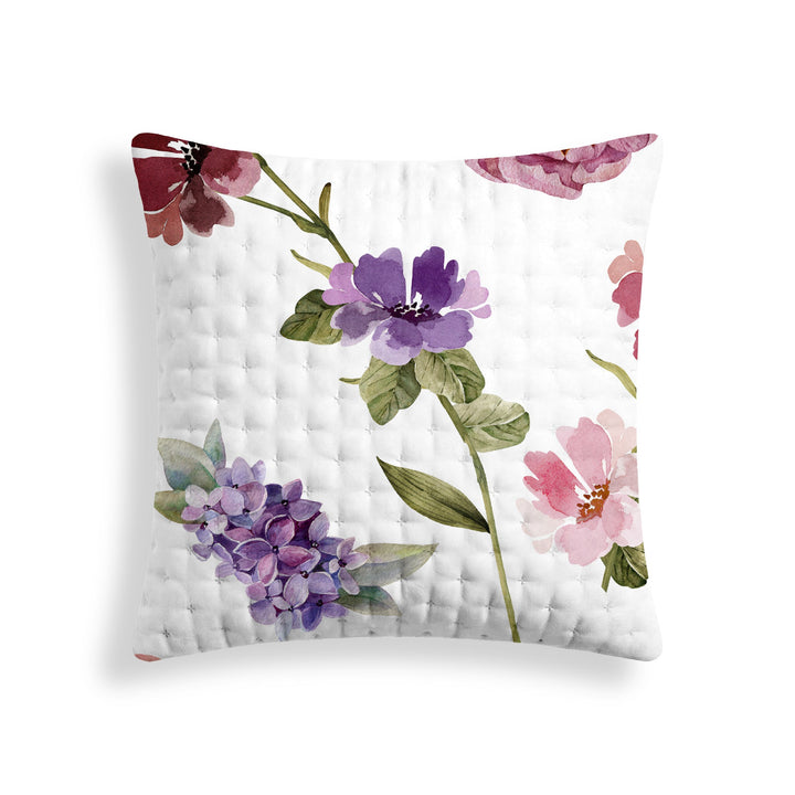 Funda de almohada acolchada estampada Carula