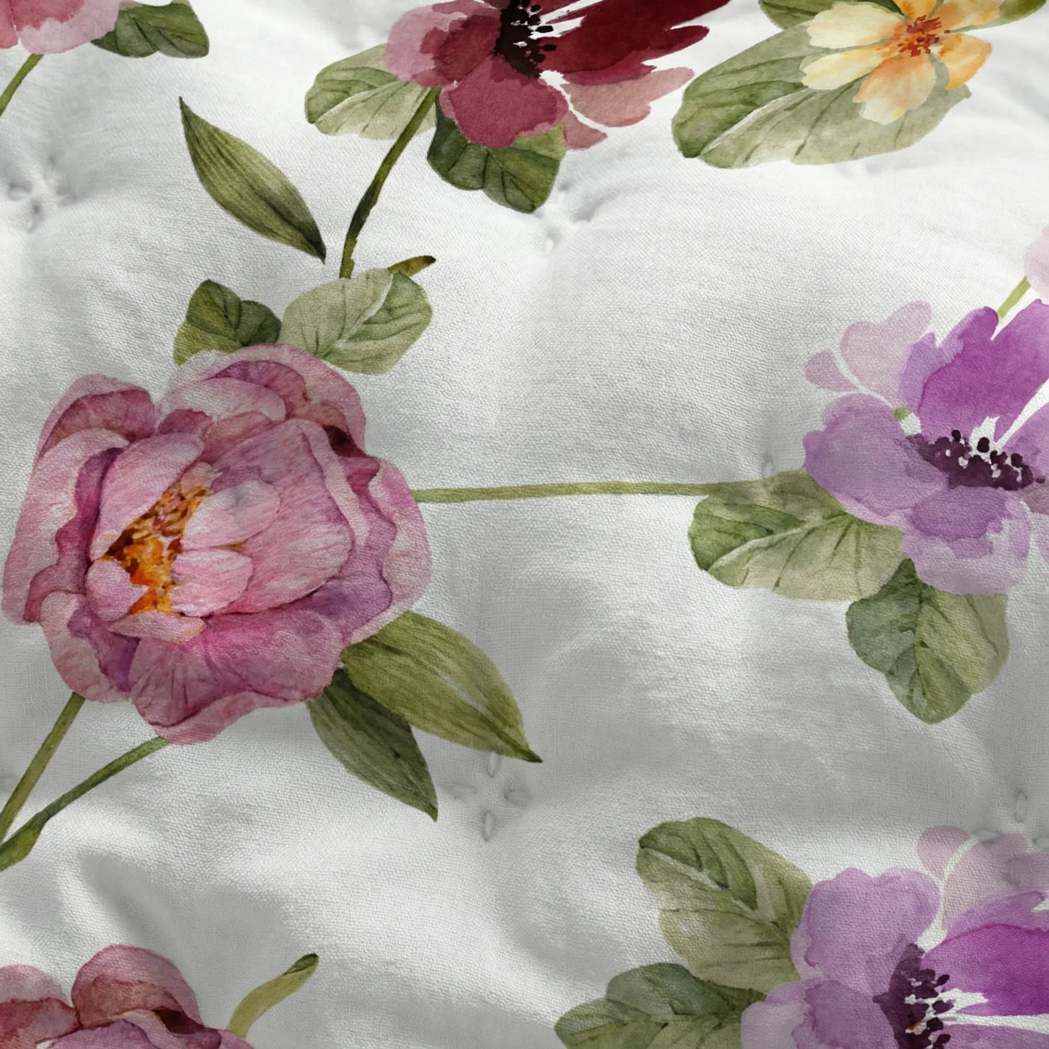 Colcha boutí estampada Carula tacto suave