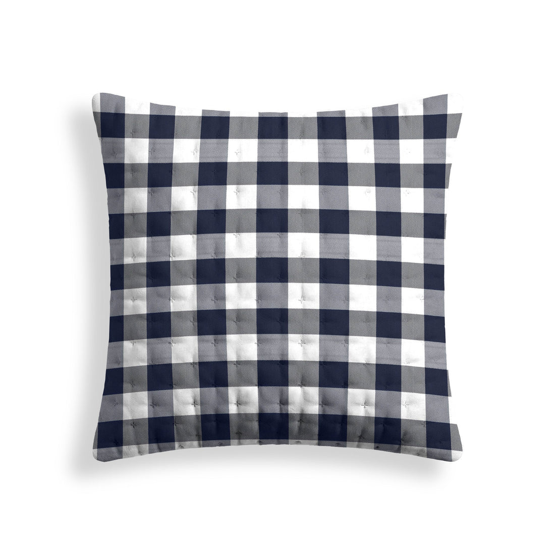 Funda de almohada acolchada estampada Chivi Marino