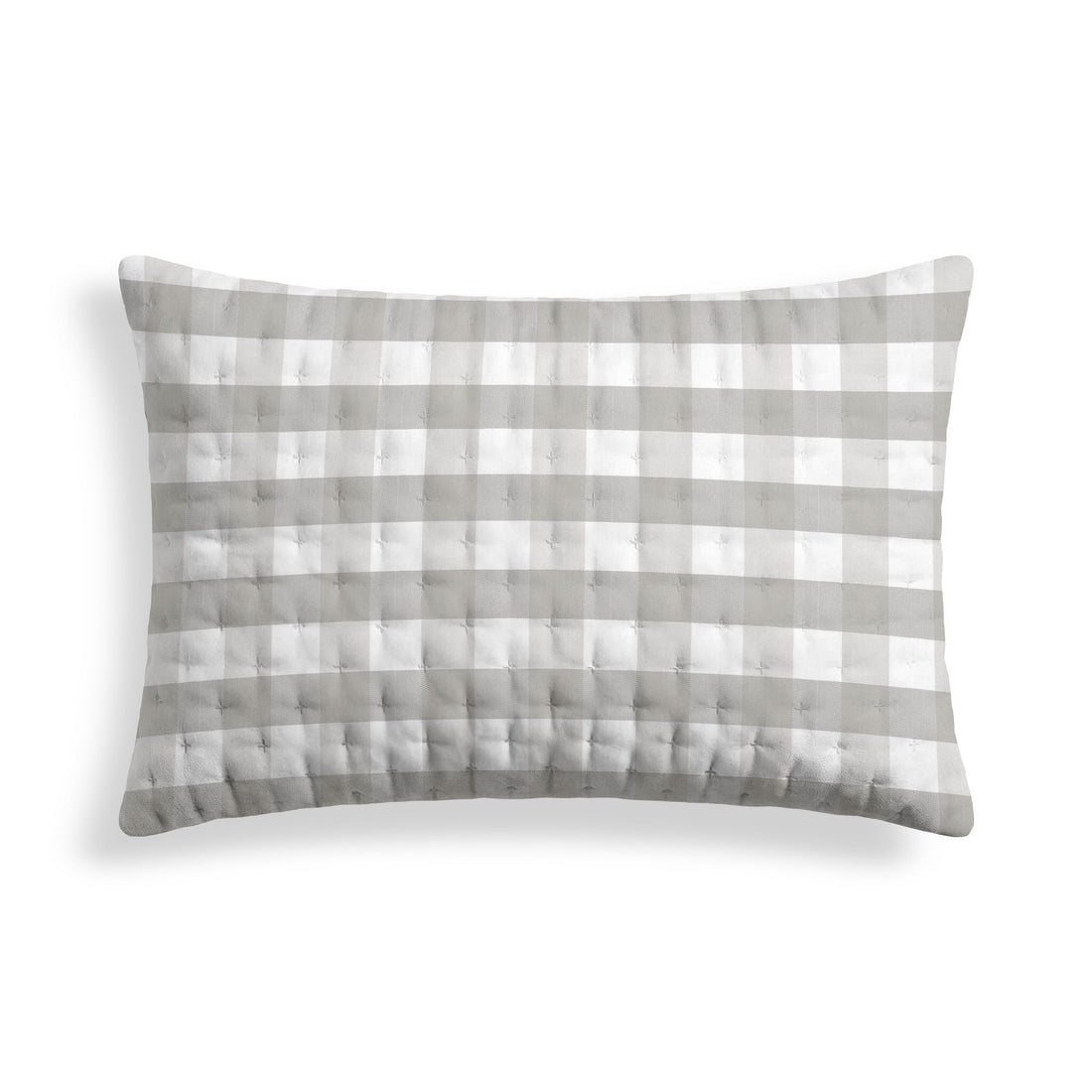 Funda de almohada acolchada estampada Chivi Piedra 50x80 cm