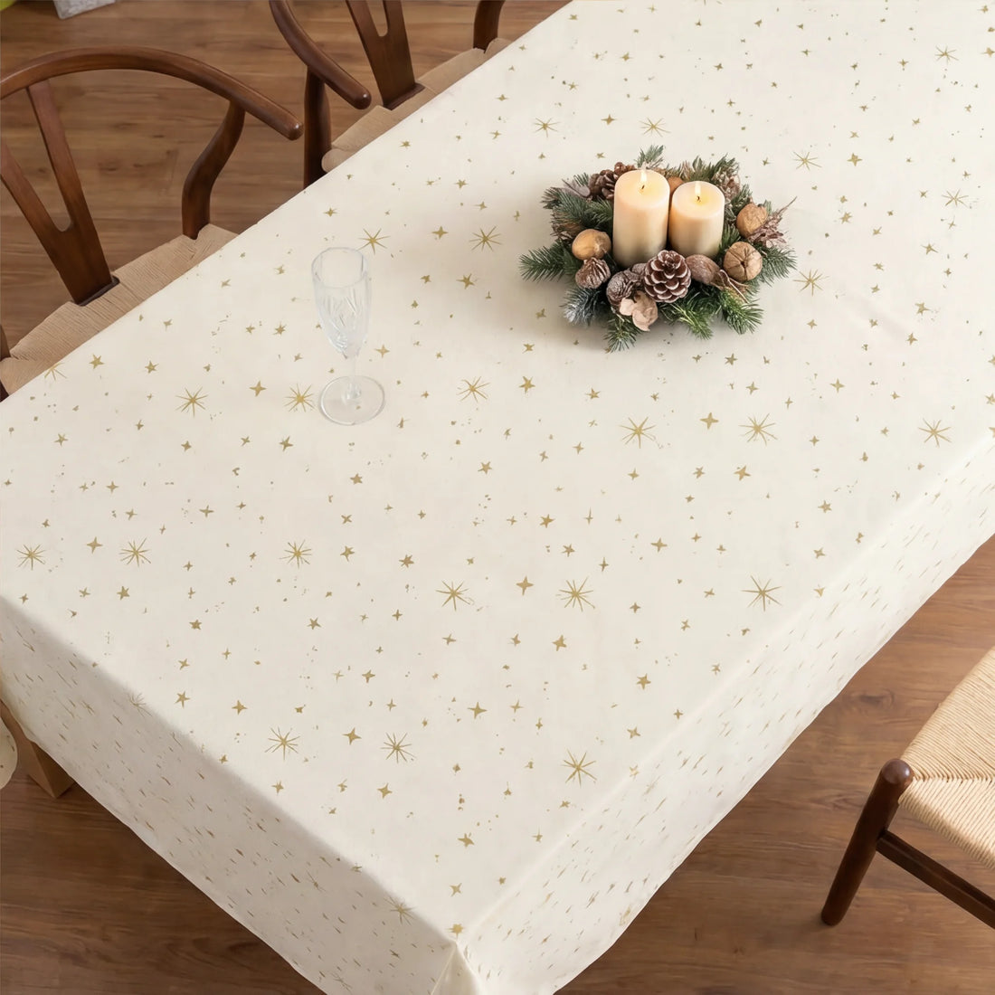 Mantel resinado antimanchas XL Christmas Cielo Rojo 3