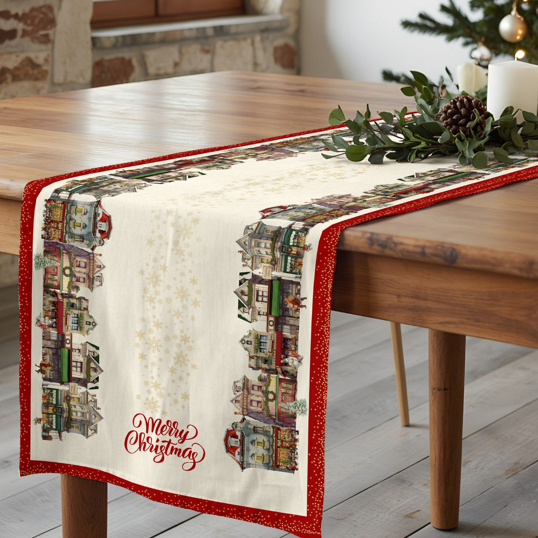Camino de mesa Christmas City