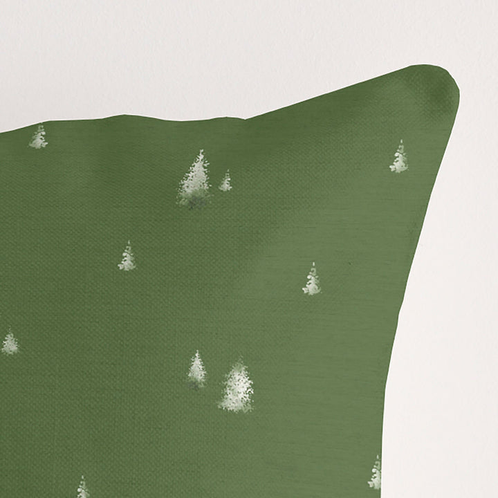 Funda de cojín 100% algodón Christmas Grove A 50x50 cm