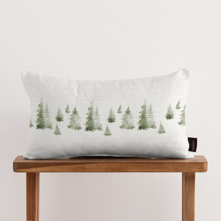 Funda de cojín 100% algodón Christmas Grove C 30x50 cm