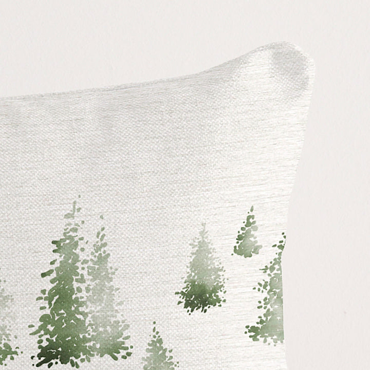 Funda de cojín 100% algodón Christmas Grove C 30x50 cm