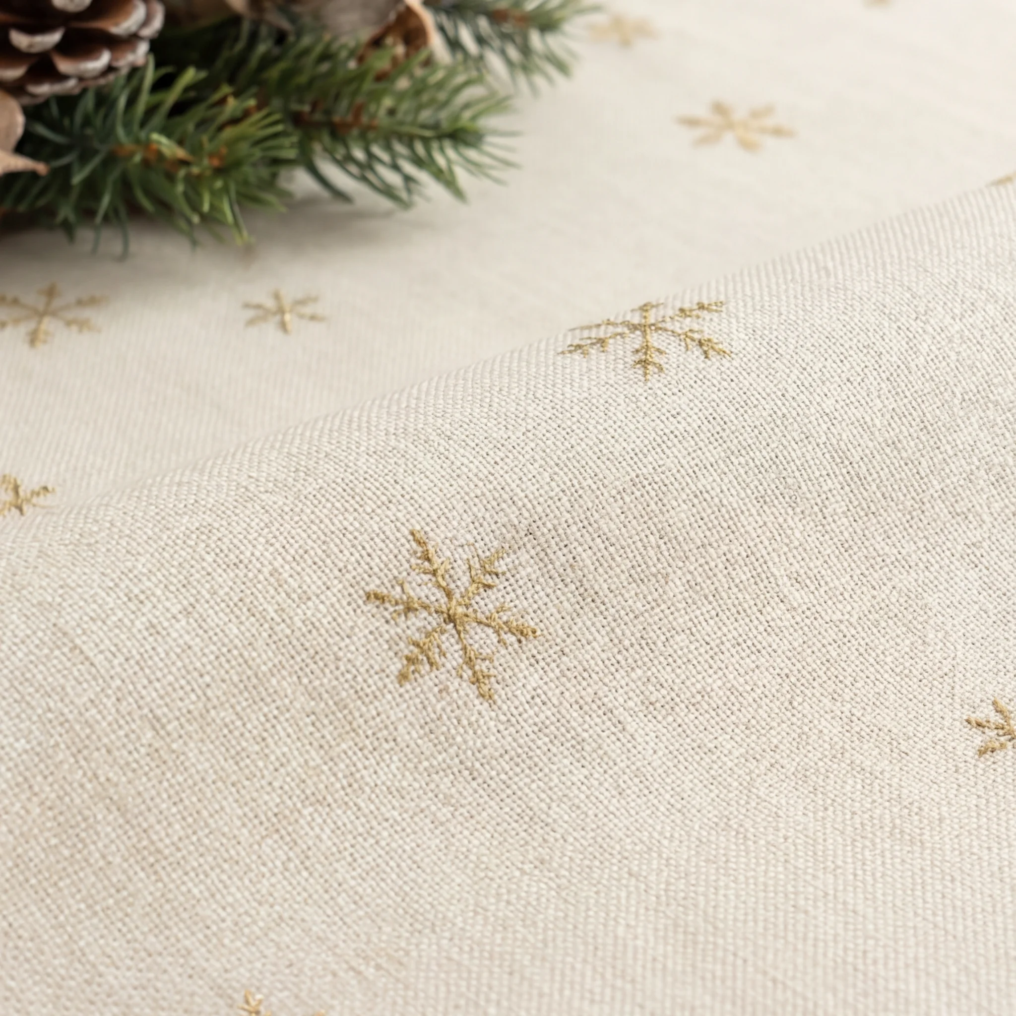 Mantel antimanchas Christmas landscape 101