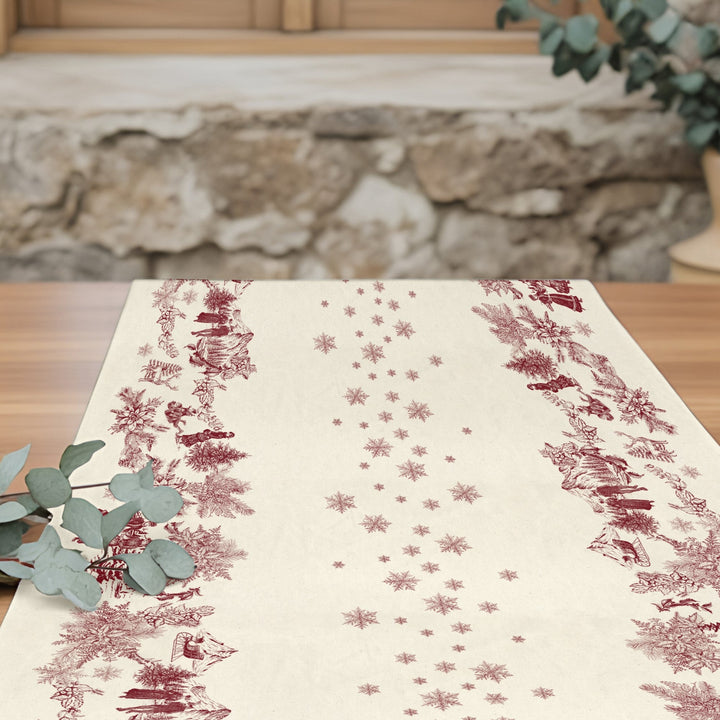 Camino de mesa Christmas New Toile