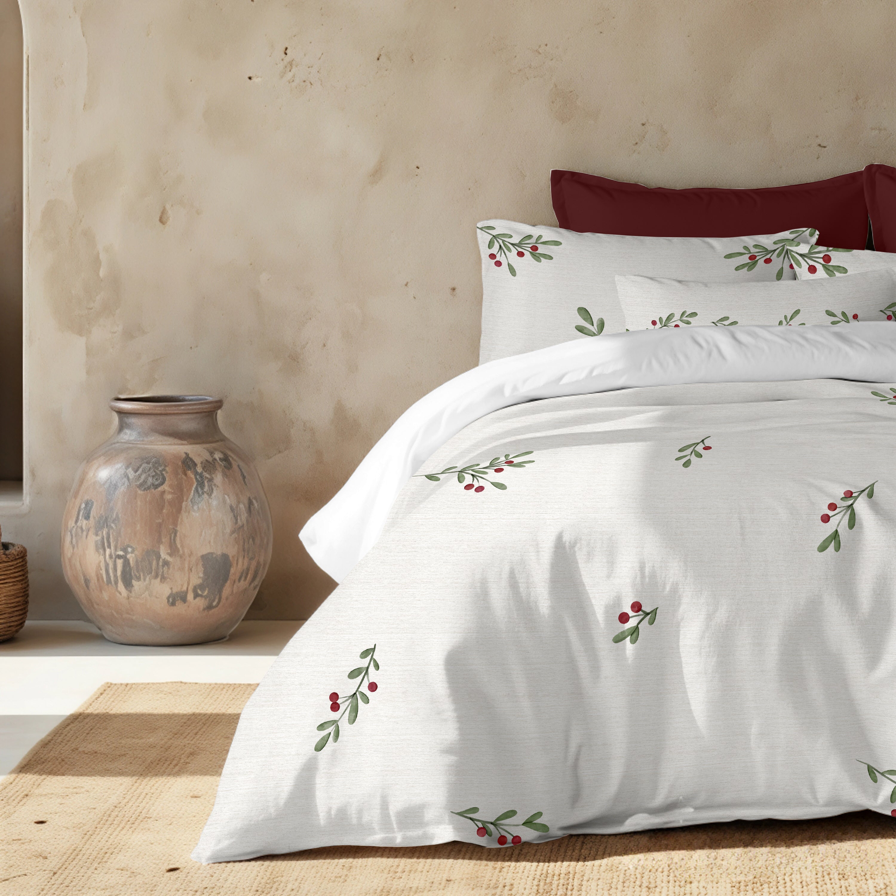 Funda nórdica con clicks Christmas Twig