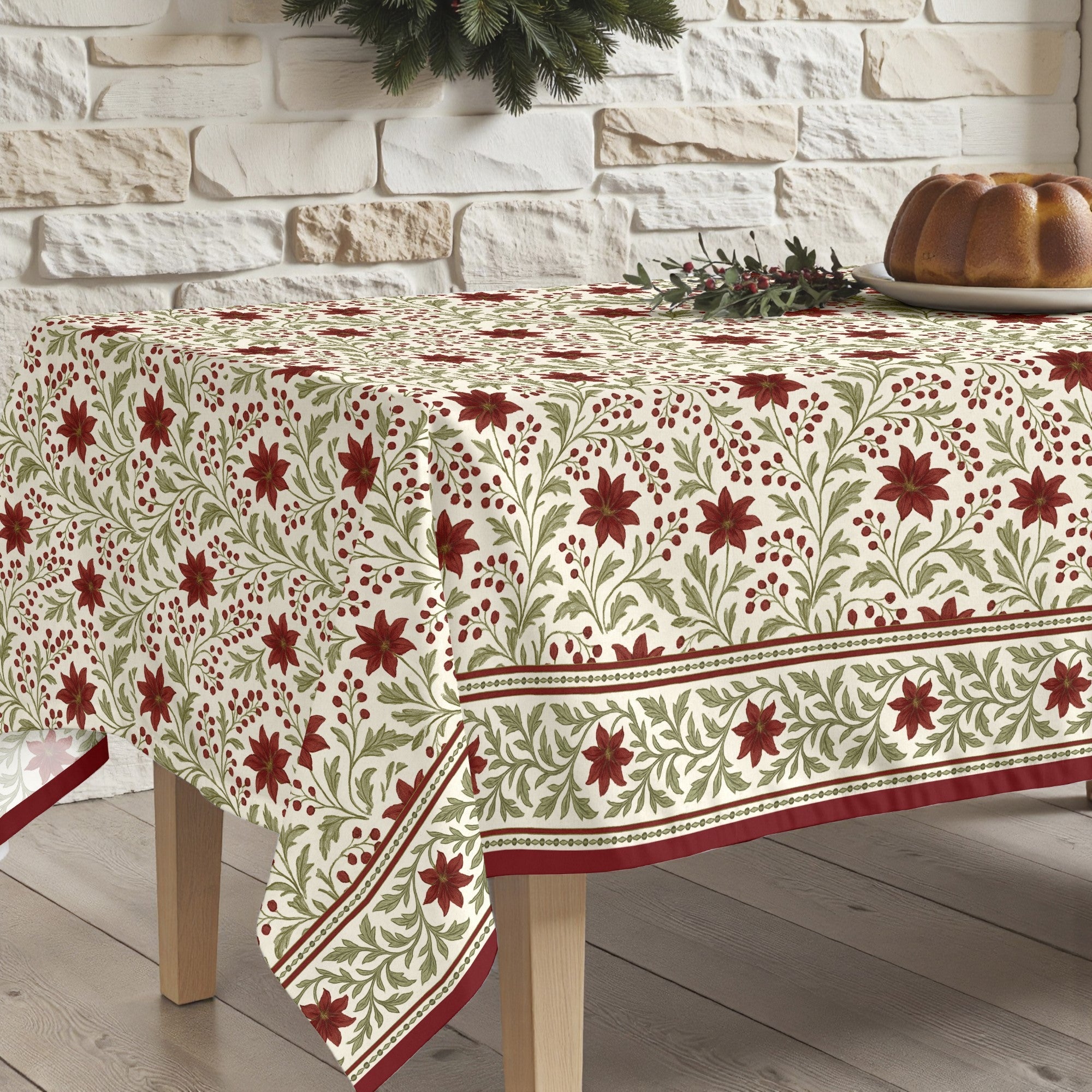 Mantel antimanchas Christmas wish 1 1225
