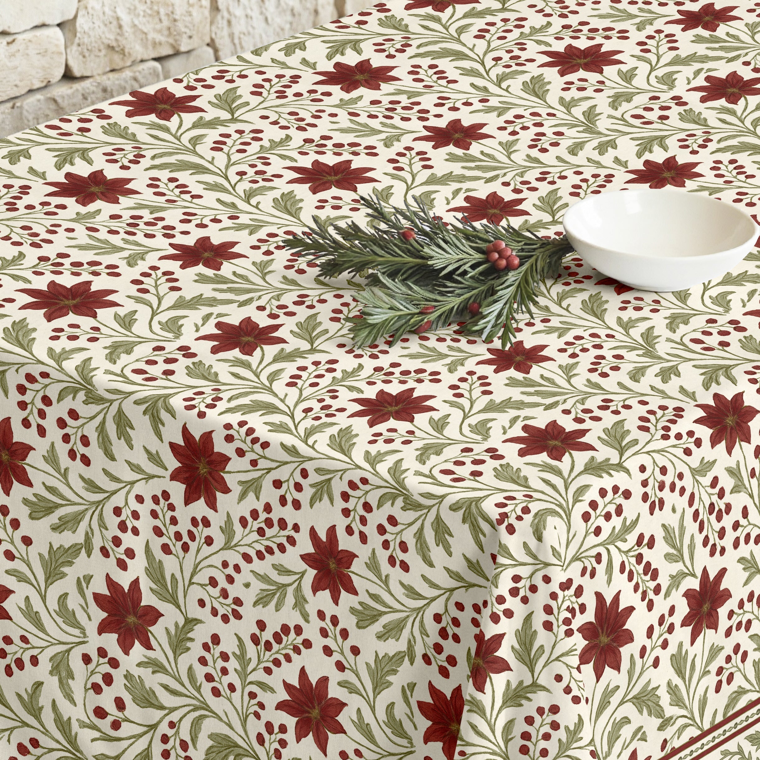 Mantel antimanchas Christmas wish 1 1225