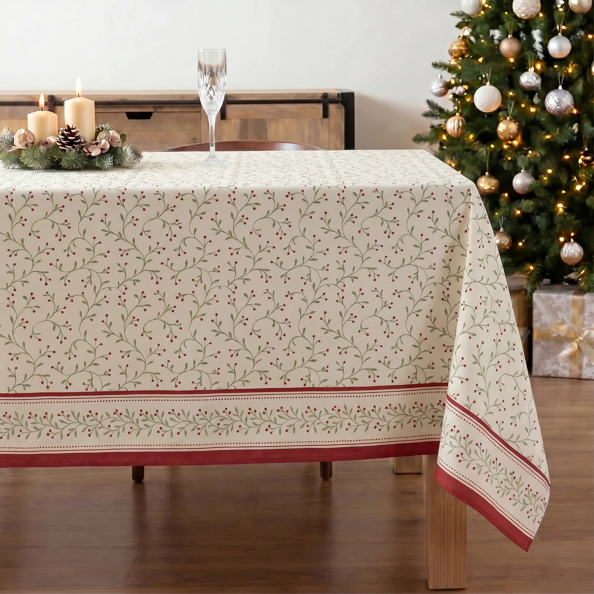 Mantel antimanchas Christmas wish 2 1225