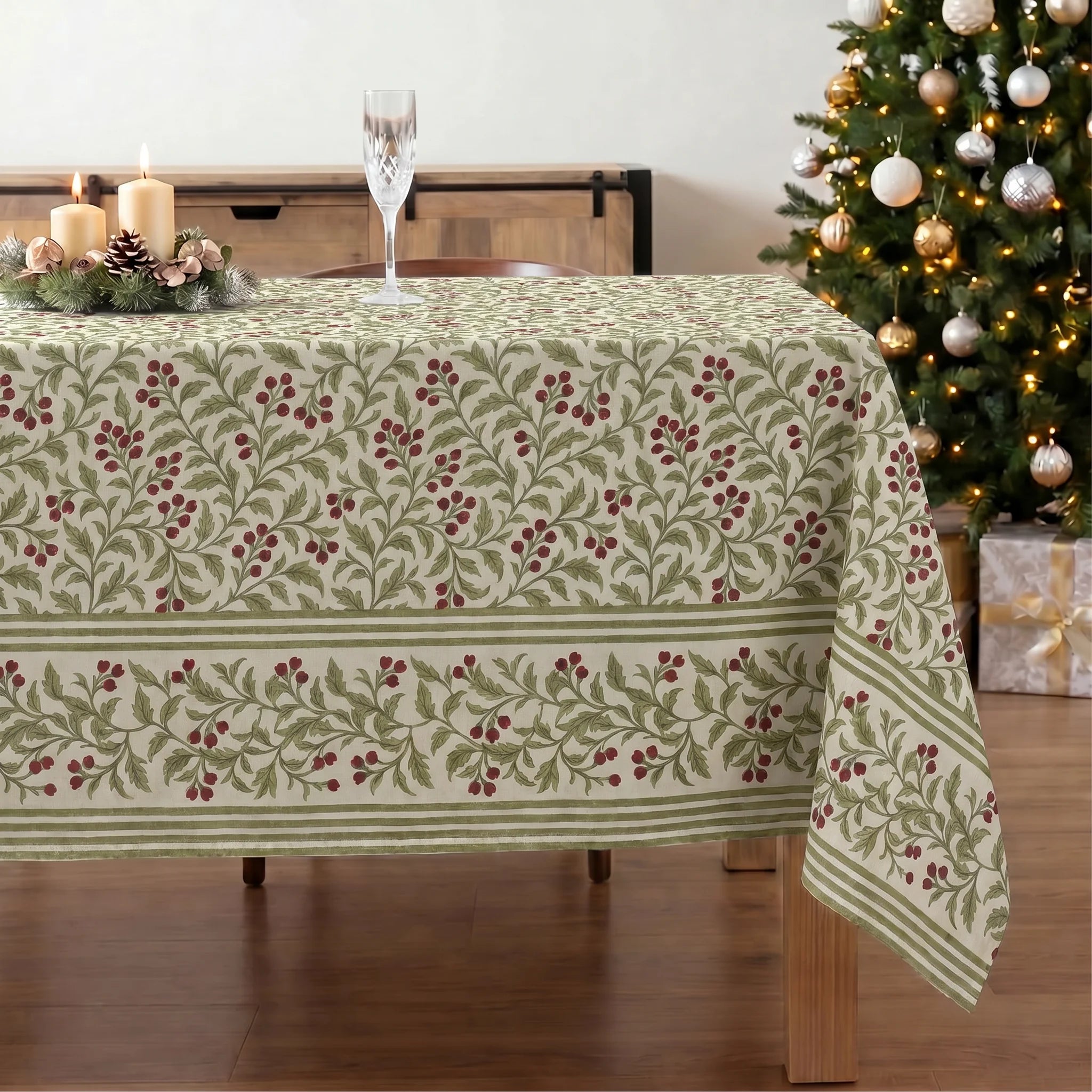 Mantel antimanchas Christmas wish 3 1225