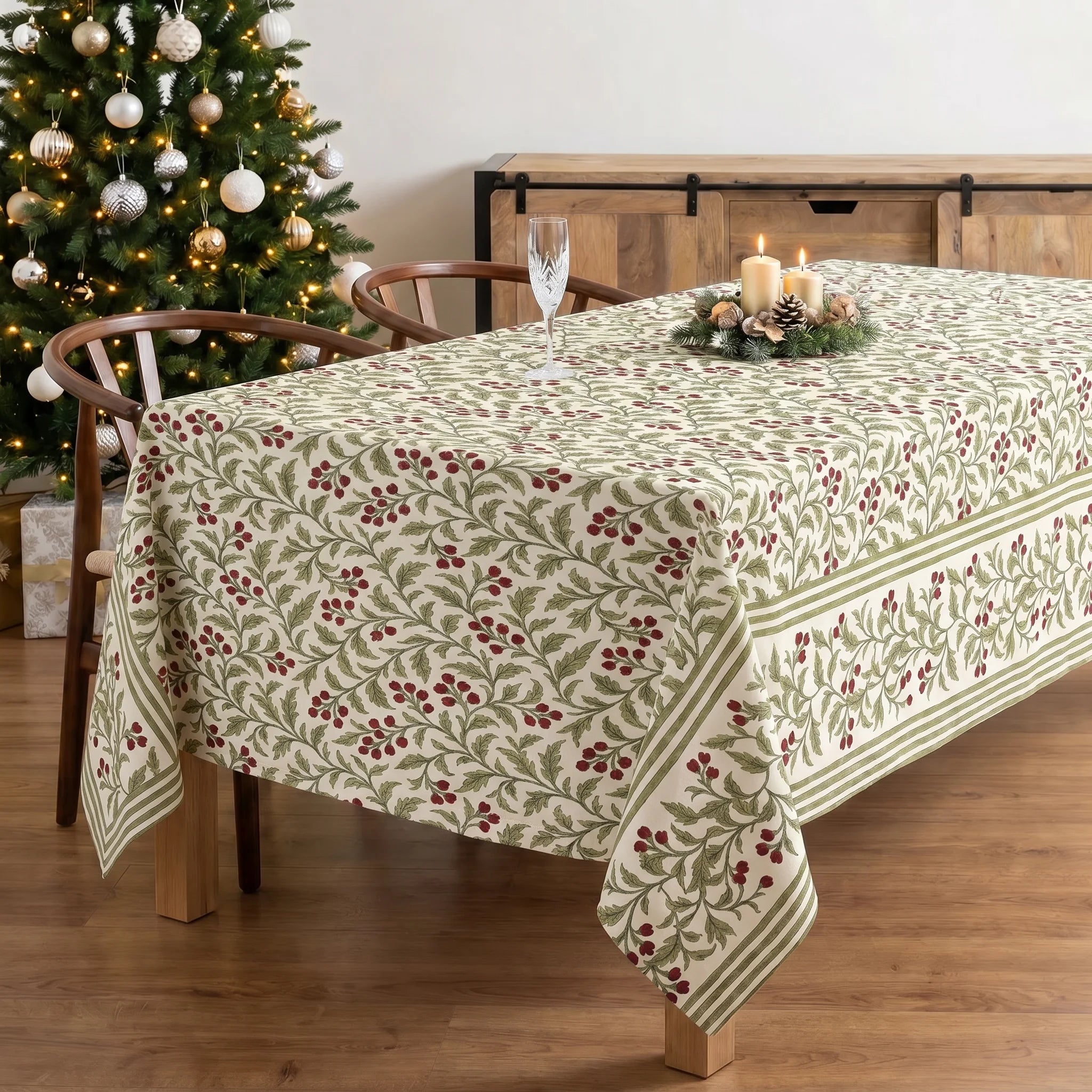 Mantel antimanchas Christmas wish 3 1225