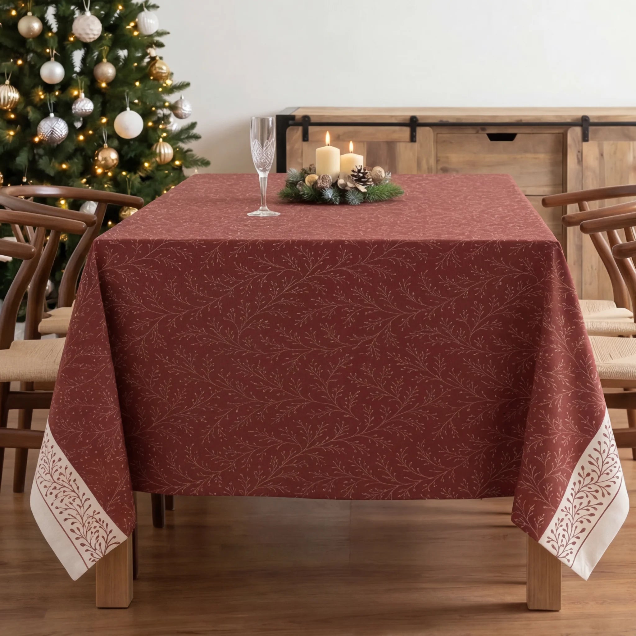 Mantel antimanchas Christmas wish 6 1225