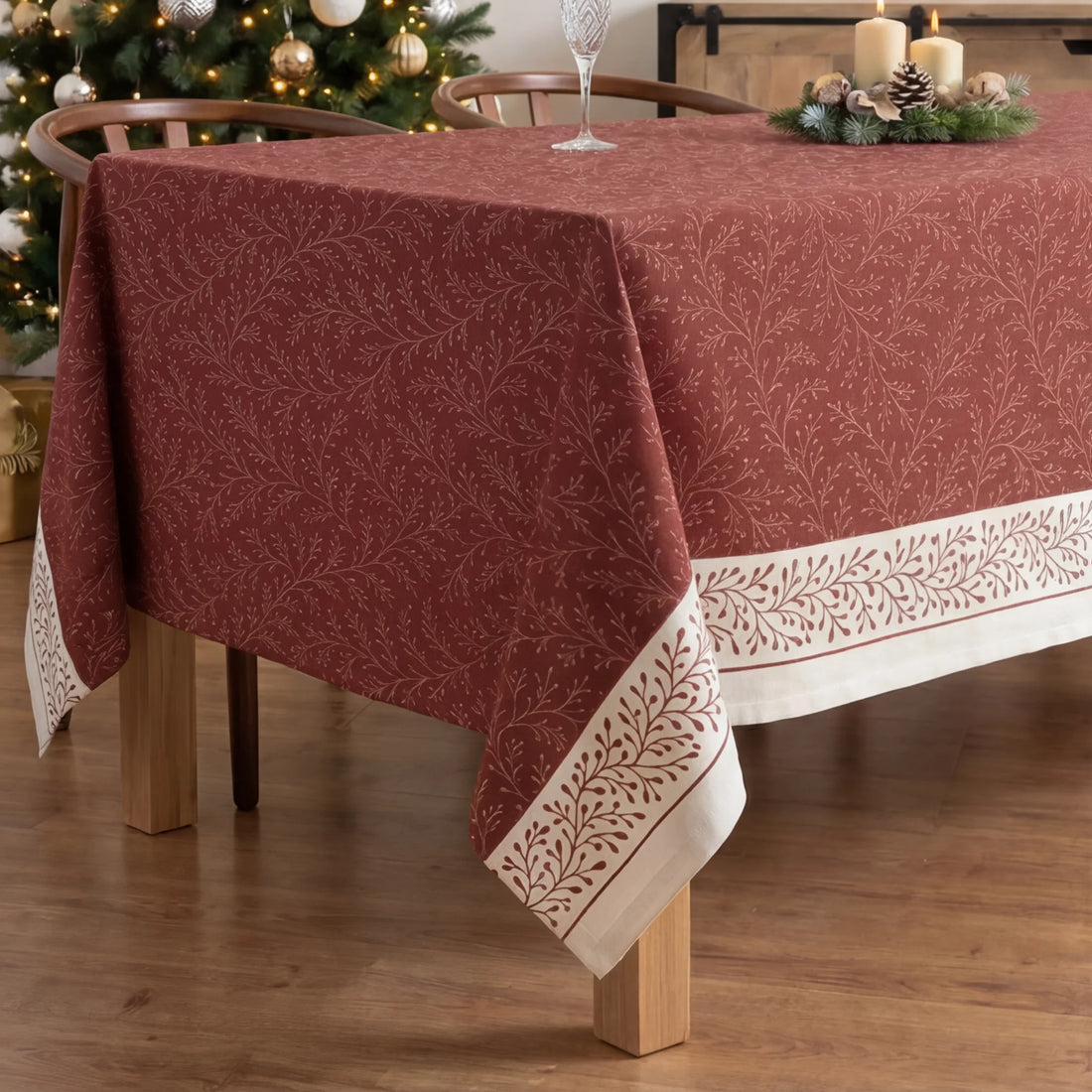 Mantel antimanchas Christmas wish 6 1225