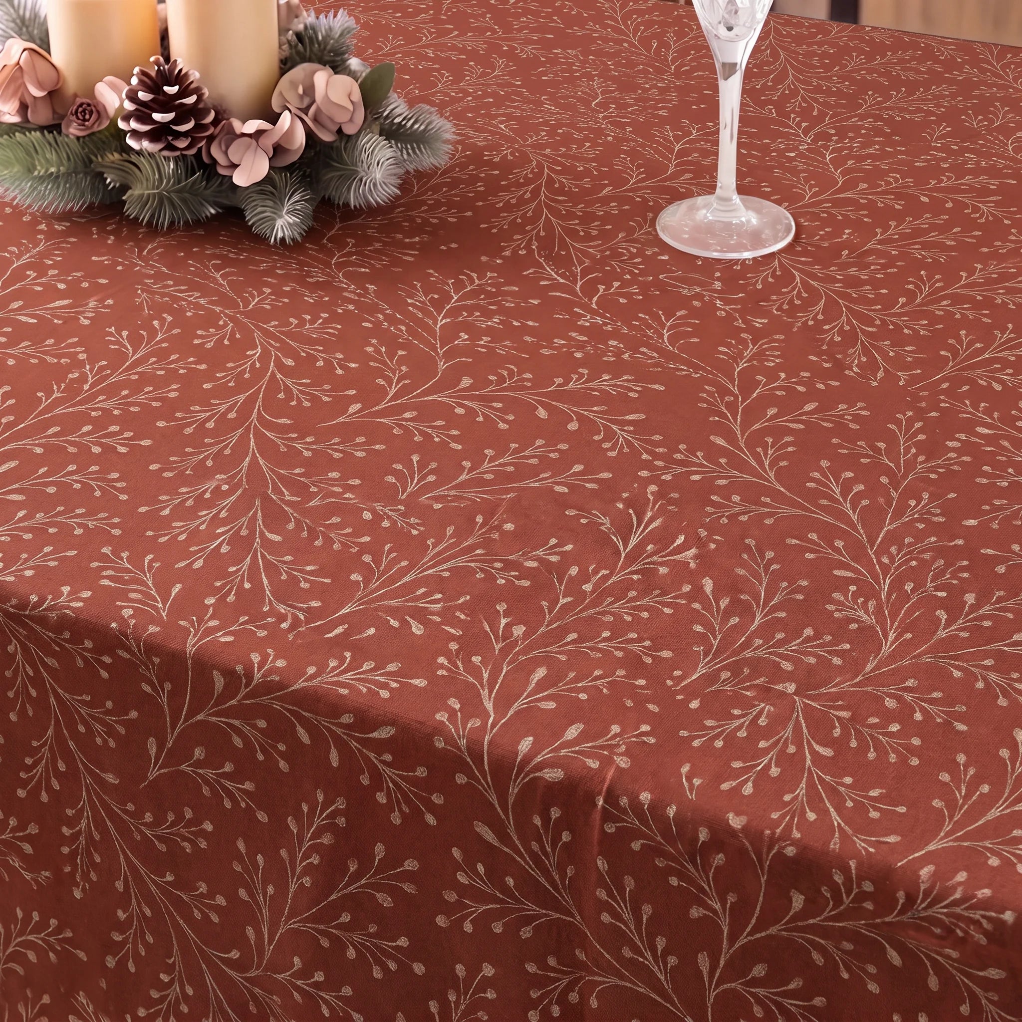 Mantel antimanchas Christmas wish 6 1225