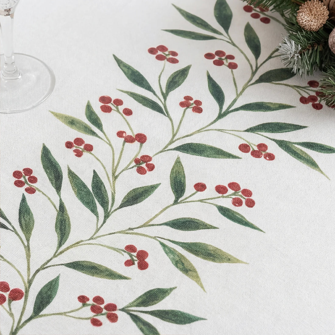 Mantel antimanchas Christmas wish 8 1225