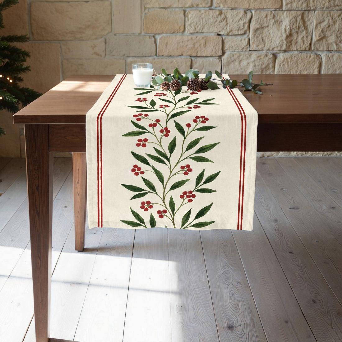 Camino de mesa Christmas Wish 8 1225