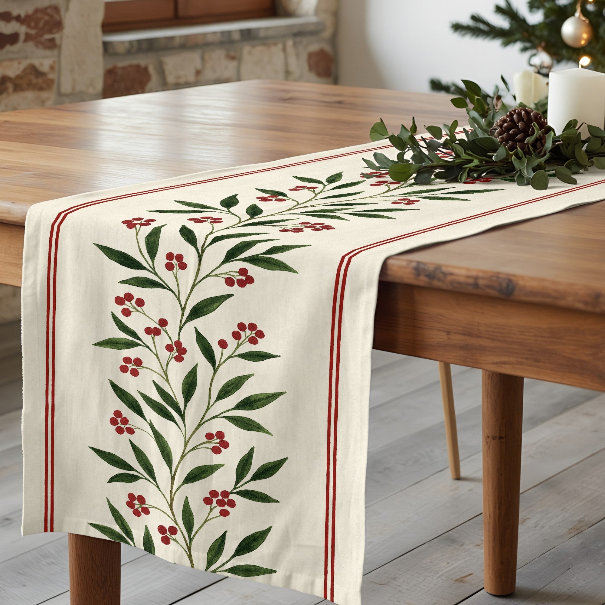 Camino de mesa Christmas Wish 8 1225
