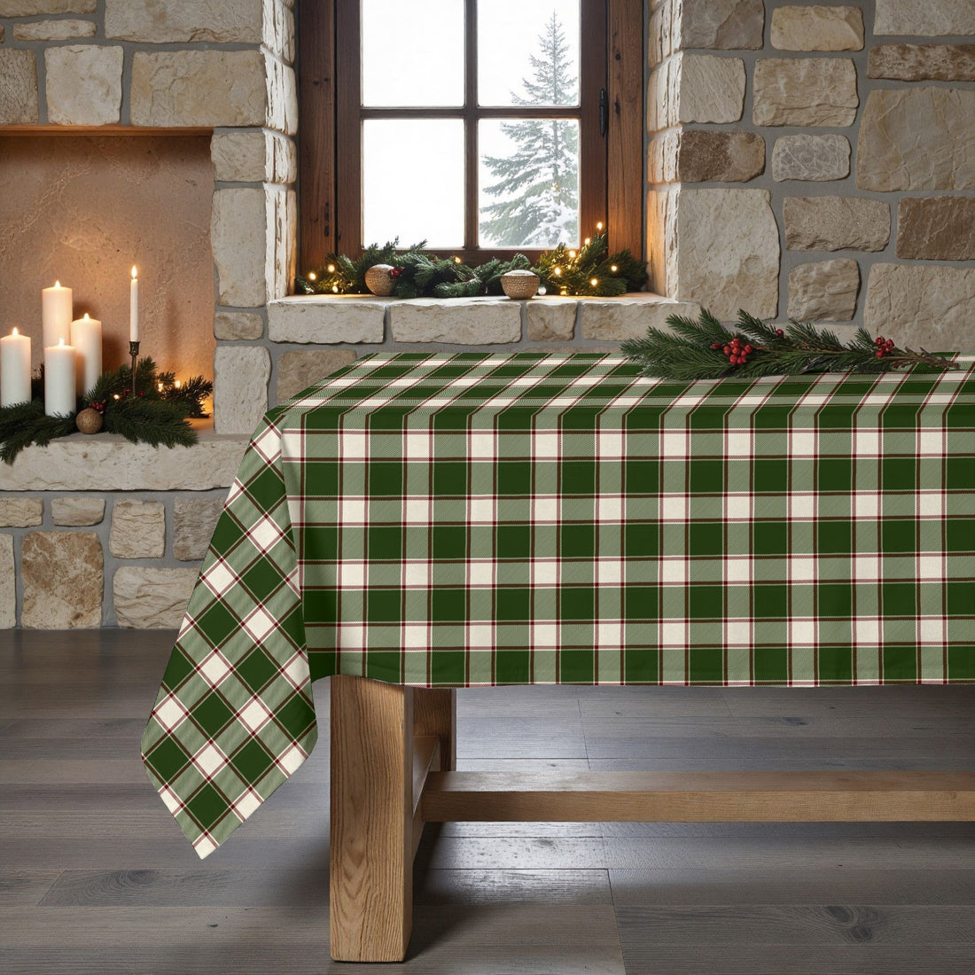 Mantel antimanchas Christmas wish 11 1225