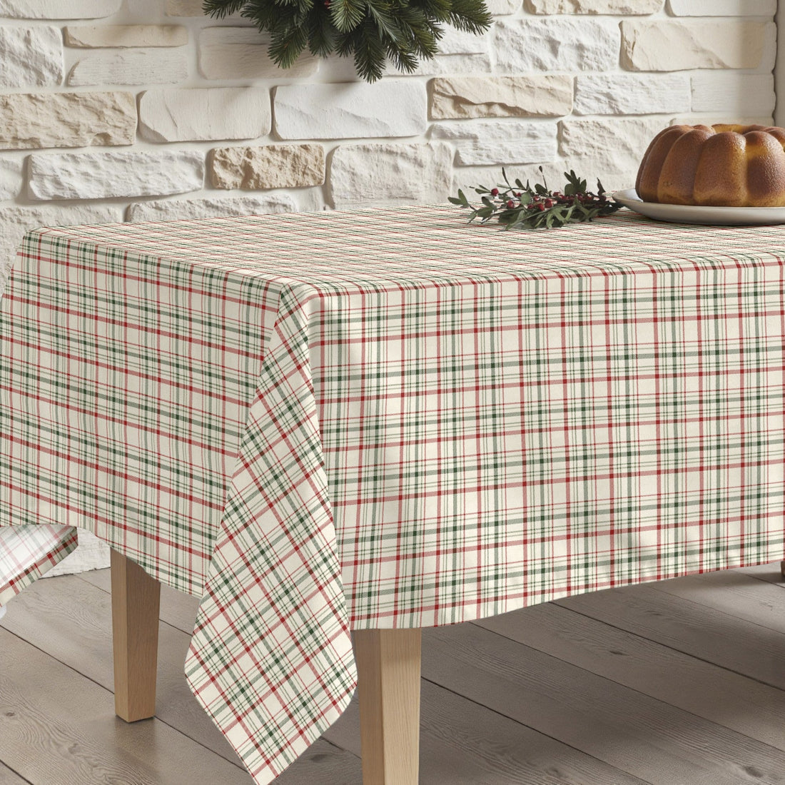 Mantel antimanchas Christmas wish 12 1225
