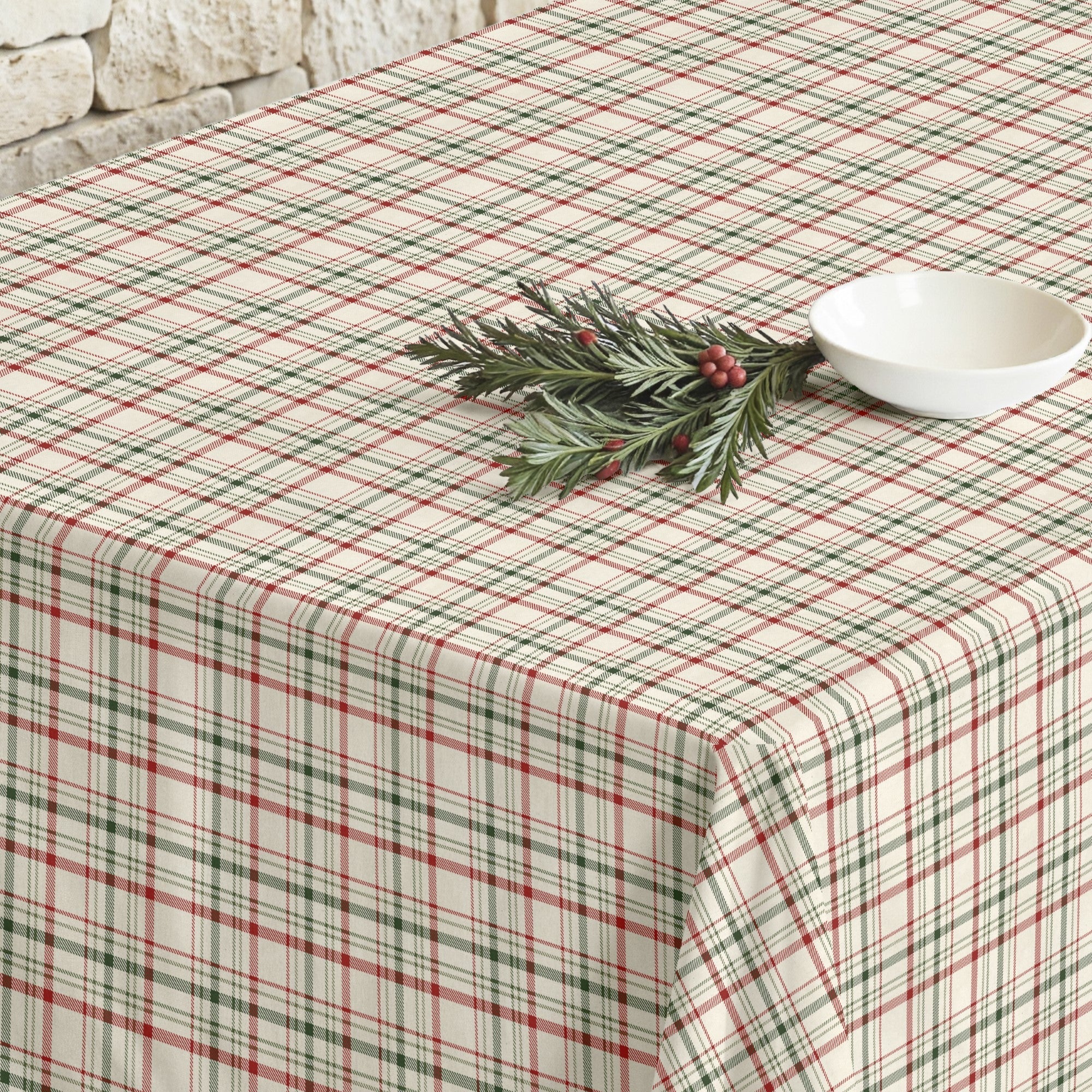 Mantel antimanchas Christmas wish 12 1225
