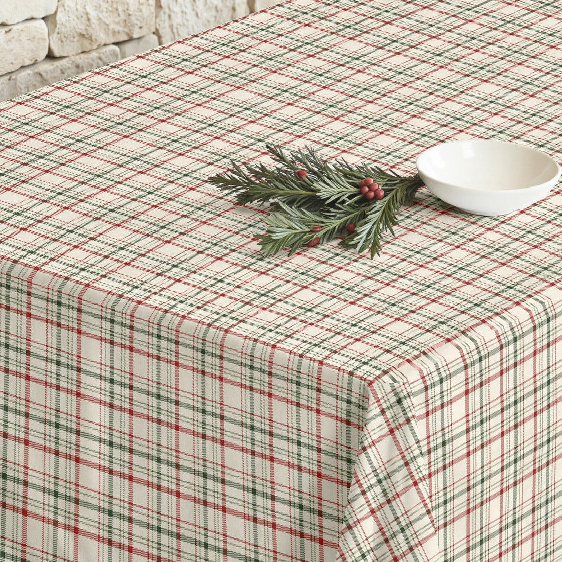 Mantel antimanchas Christmas wish 12 1225