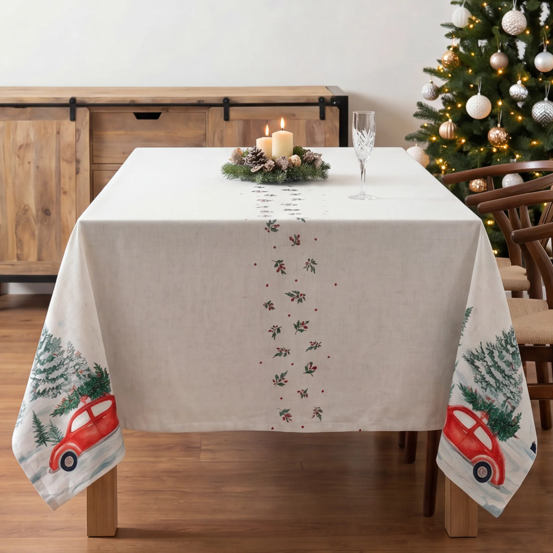 Mantel resinado antimanchas 100% algodón Copina 14
