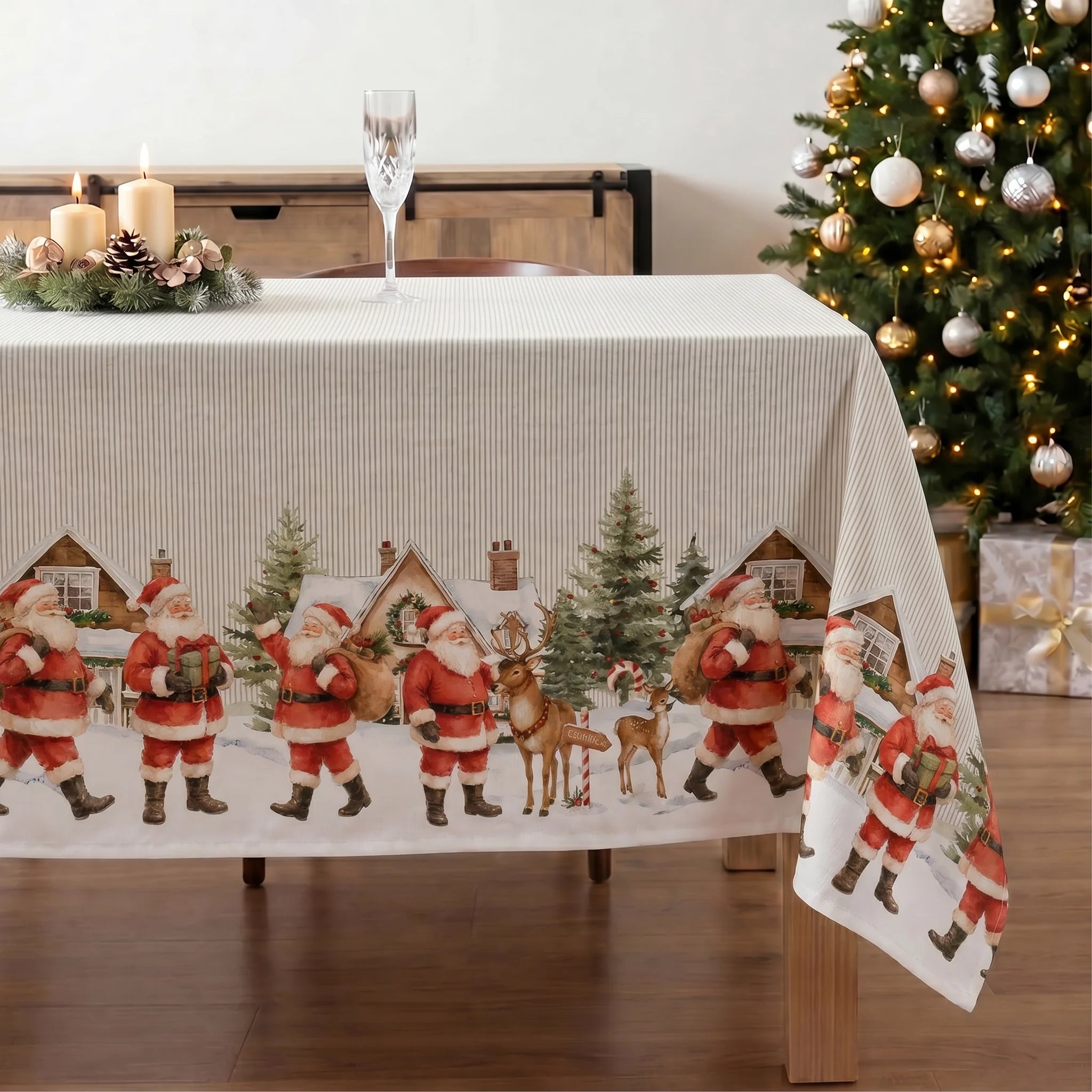 Mantel resinado antimanchas 100% algodón Copina 16