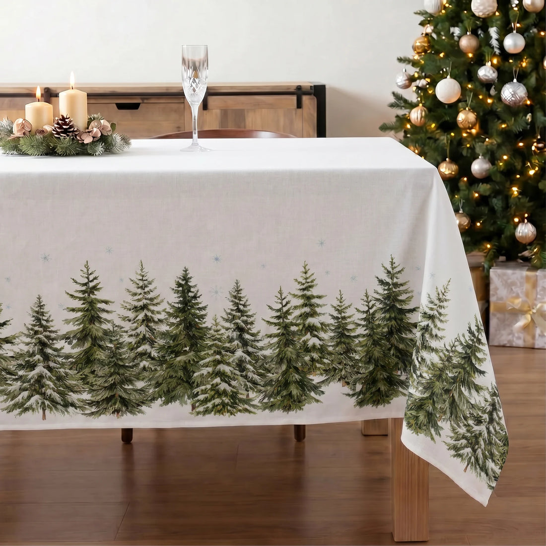 Mantel resinado antimanchas 100% algodón Copina 21